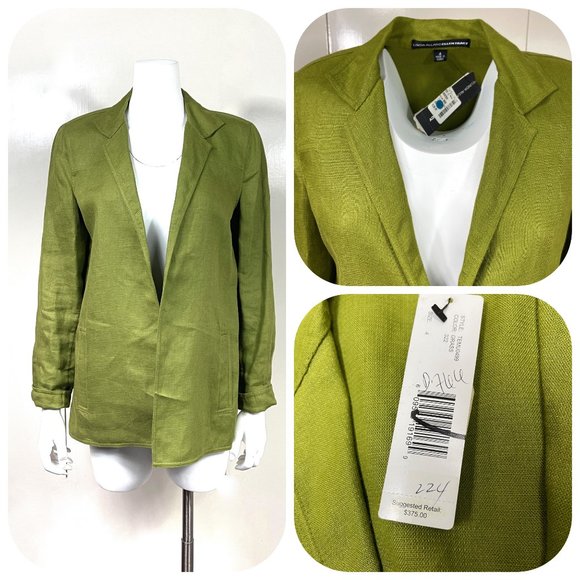 NWT Linda Allard Ellen Tracy Linen Jacket - Picture 1 of 11